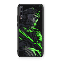 Thumbnail for Huawei P40 Lite E Green Soldier Θήκη Αγίου Βαλεντίνου από τη Smartfits με σχέδιο στο πίσω μέρος και μαύρο περίβλημα | Smartphone case with colorful back and black bezels by Smartfits