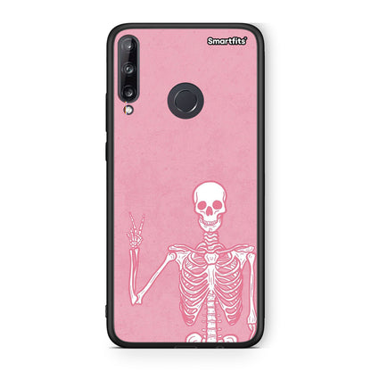 Huawei P40 Lite E Halloween Motivation Θήκη από τη Smartfits με σχέδιο στο πίσω μέρος και μαύρο περίβλημα | Smartphone case with colorful back and black bezels by Smartfits