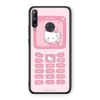 Thumbnail for Huawei P40 Lite E Hello Kitten Θήκη Αγίου Βαλεντίνου από τη Smartfits με σχέδιο στο πίσω μέρος και μαύρο περίβλημα | Smartphone case with colorful back and black bezels by Smartfits