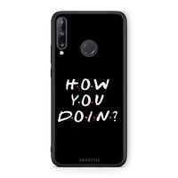 Thumbnail for Huawei P40 Lite E How You Doin θήκη από τη Smartfits με σχέδιο στο πίσω μέρος και μαύρο περίβλημα | Smartphone case with colorful back and black bezels by Smartfits