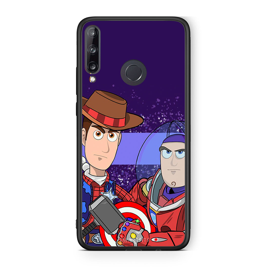 Huawei P40 Lite E Infinity Story θήκη από τη Smartfits με σχέδιο στο πίσω μέρος και μαύρο περίβλημα | Smartphone case with colorful back and black bezels by Smartfits