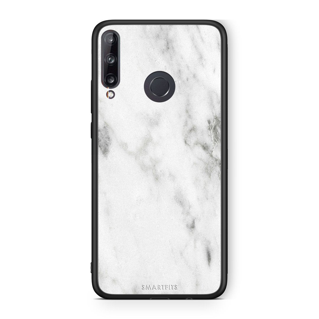 2 - Huawei P40 Lite E  White marble case, cover, bumper