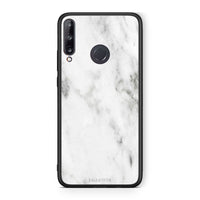 Thumbnail for 2 - Huawei P40 Lite E  White marble case, cover, bumper