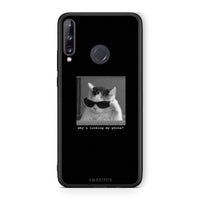Thumbnail for Huawei P40 Lite E Meme Cat θήκη από τη Smartfits με σχέδιο στο πίσω μέρος και μαύρο περίβλημα | Smartphone case with colorful back and black bezels by Smartfits