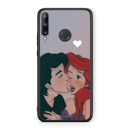 Huawei P40 Lite E Mermaid Love Θήκη Αγίου Βαλεντίνου από τη Smartfits με σχέδιο στο πίσω μέρος και μαύρο περίβλημα | Smartphone case with colorful back and black bezels by Smartfits