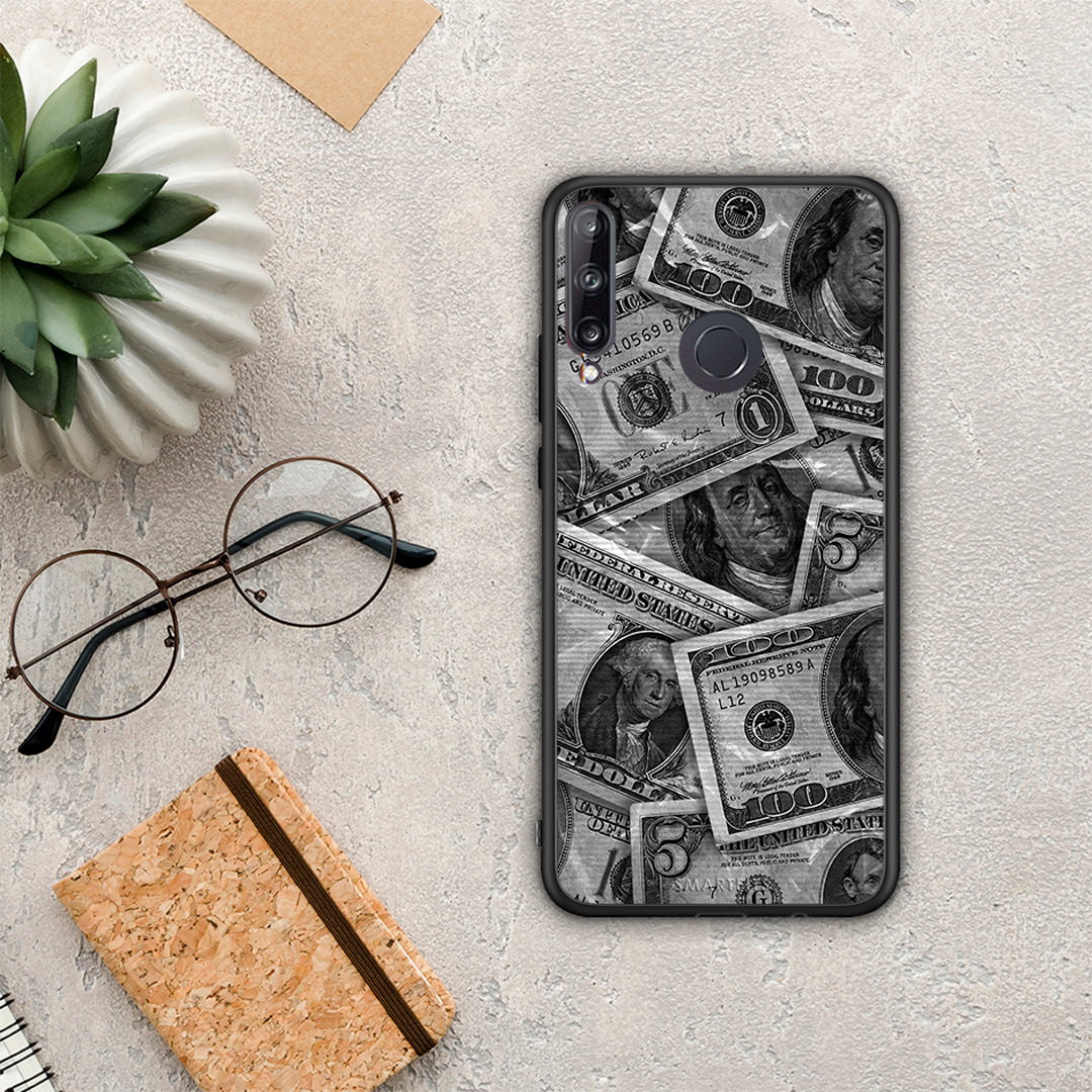 Money Dollars - Huawei P40 Lite E θήκη