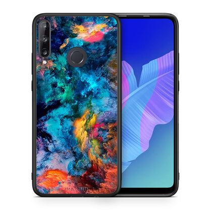 Θήκη Huawei P40 Lite E Crayola Paint από τη Smartfits με σχέδιο στο πίσω μέρος και μαύρο περίβλημα | Huawei P40 Lite E Crayola Paint case with colorful back and black bezels