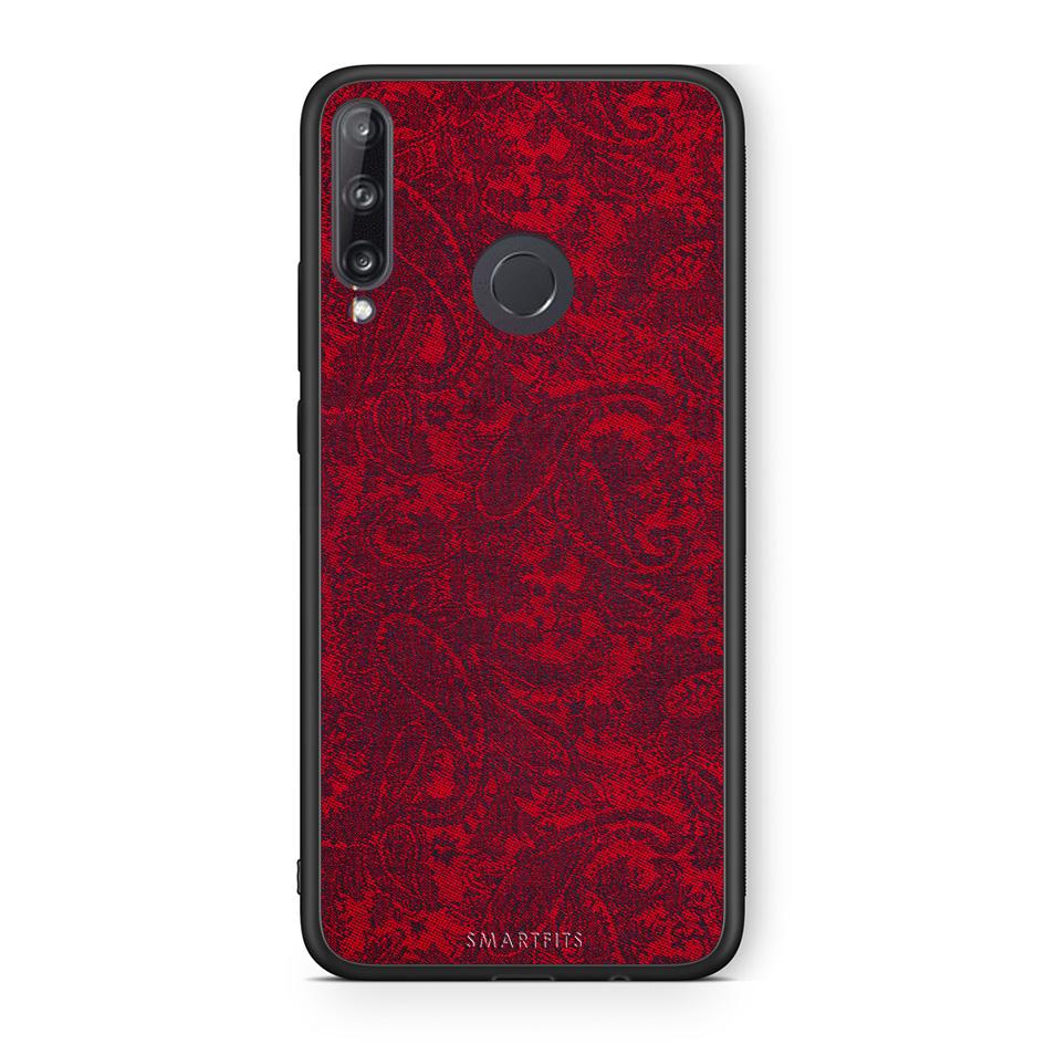 Huawei P40 Lite E Paisley Cashmere θήκη από τη Smartfits με σχέδιο στο πίσω μέρος και μαύρο περίβλημα | Smartphone case with colorful back and black bezels by Smartfits