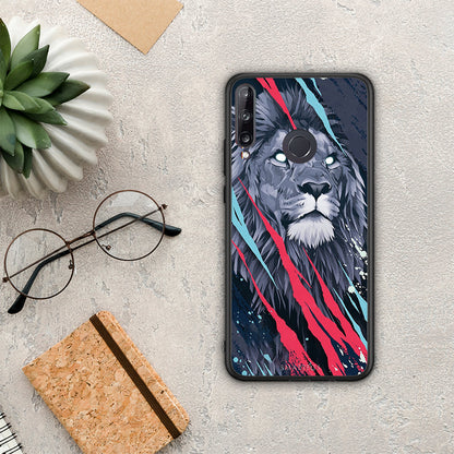 PopArt Lion Designer - Huawei P40 Lite E θήκη