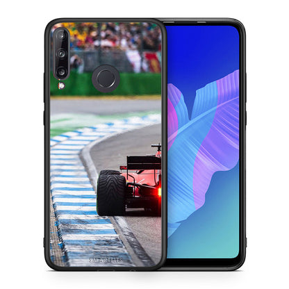 Θήκη Huawei P40 Lite E Racing Vibes από τη Smartfits με σχέδιο στο πίσω μέρος και μαύρο περίβλημα | Huawei P40 Lite E Racing Vibes case with colorful back and black bezels
