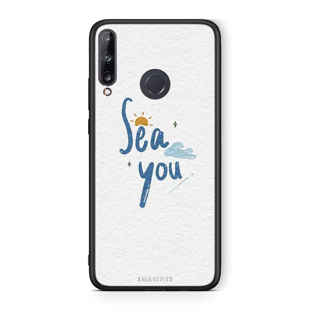Huawei P40 Lite E Sea You Θήκη από τη Smartfits με σχέδιο στο πίσω μέρος και μαύρο περίβλημα | Smartphone case with colorful back and black bezels by Smartfits