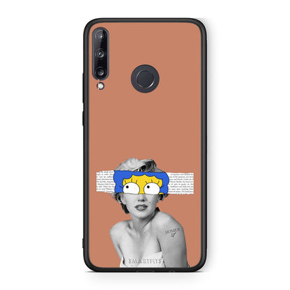 Huawei P40 Lite E Sim Merilyn θήκη από τη Smartfits με σχέδιο στο πίσω μέρος και μαύρο περίβλημα | Smartphone case with colorful back and black bezels by Smartfits