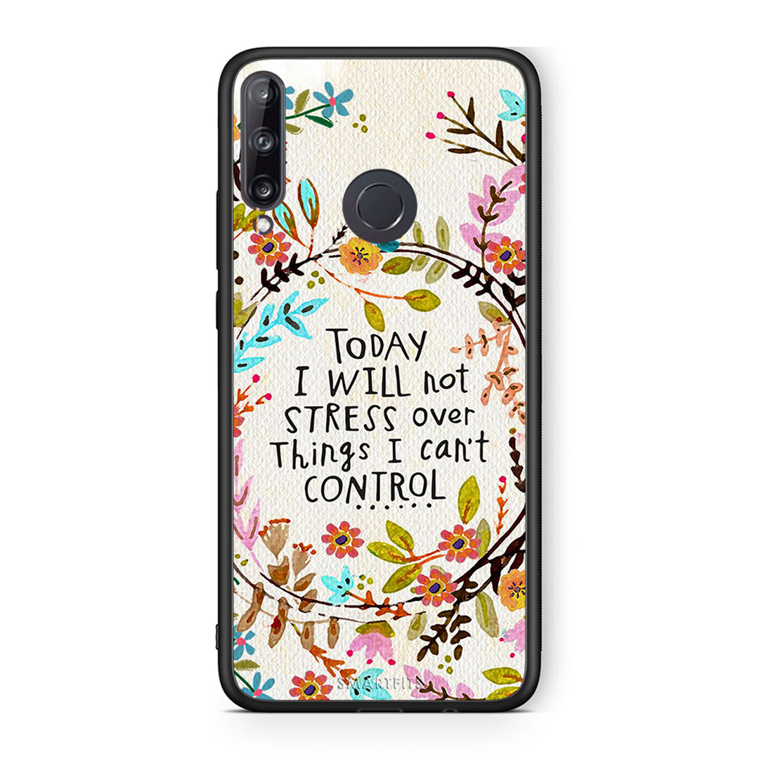 Huawei P40 Lite E Stress Over θήκη από τη Smartfits με σχέδιο στο πίσω μέρος και μαύρο περίβλημα | Smartphone case with colorful back and black bezels by Smartfits