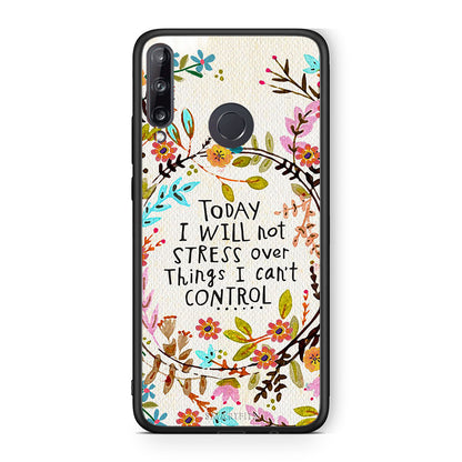 Huawei P40 Lite E Stress Over θήκη από τη Smartfits με σχέδιο στο πίσω μέρος και μαύρο περίβλημα | Smartphone case with colorful back and black bezels by Smartfits