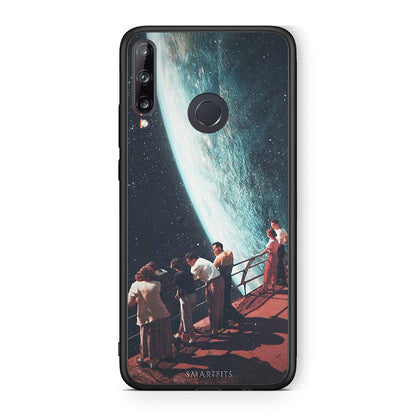 Huawei P40 Lite E Surreal View θήκη από τη Smartfits με σχέδιο στο πίσω μέρος και μαύρο περίβλημα | Smartphone case with colorful back and black bezels by Smartfits