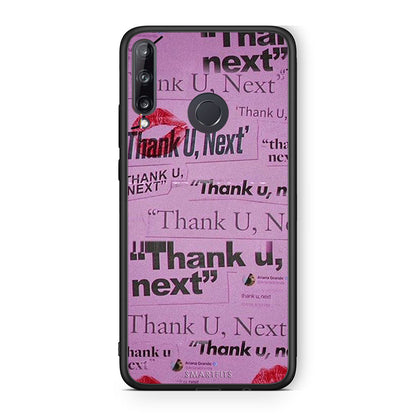 Huawei P40 Lite E Thank You Next Θήκη Αγίου Βαλεντίνου από τη Smartfits με σχέδιο στο πίσω μέρος και μαύρο περίβλημα | Smartphone case with colorful back and black bezels by Smartfits