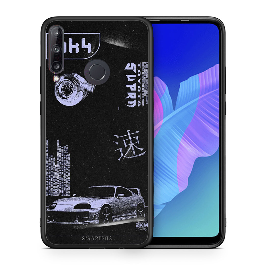 Θήκη Αγίου Βαλεντίνου Huawei P40 Lite E Tokyo Drift από τη Smartfits με σχέδιο στο πίσω μέρος και μαύρο περίβλημα | Huawei P40 Lite E Tokyo Drift case with colorful back and black bezels