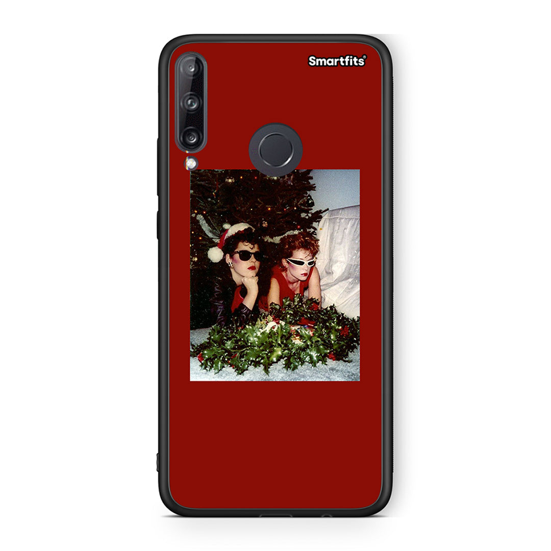Huawei P40 Lite E Waiting For Xmas θήκη από τη Smartfits με σχέδιο στο πίσω μέρος και μαύρο περίβλημα | Smartphone case with colorful back and black bezels by Smartfits