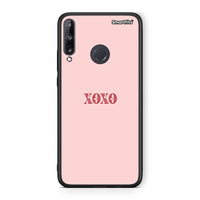 Thumbnail for Huawei P40 Lite E XOXO Love θήκη από τη Smartfits με σχέδιο στο πίσω μέρος και μαύρο περίβλημα | Smartphone case with colorful back and black bezels by Smartfits