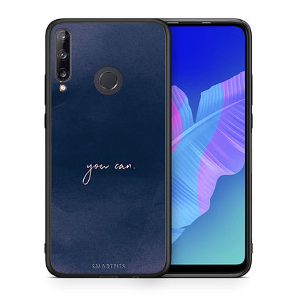 Θήκη Huawei P40 Lite E You Can από τη Smartfits με σχέδιο στο πίσω μέρος και μαύρο περίβλημα | Huawei P40 Lite E You Can case with colorful back and black bezels