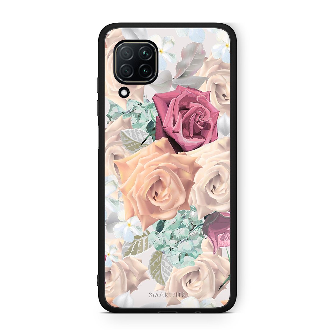 99 - Huawei P40 Lite  Bouquet Floral case, cover, bumper