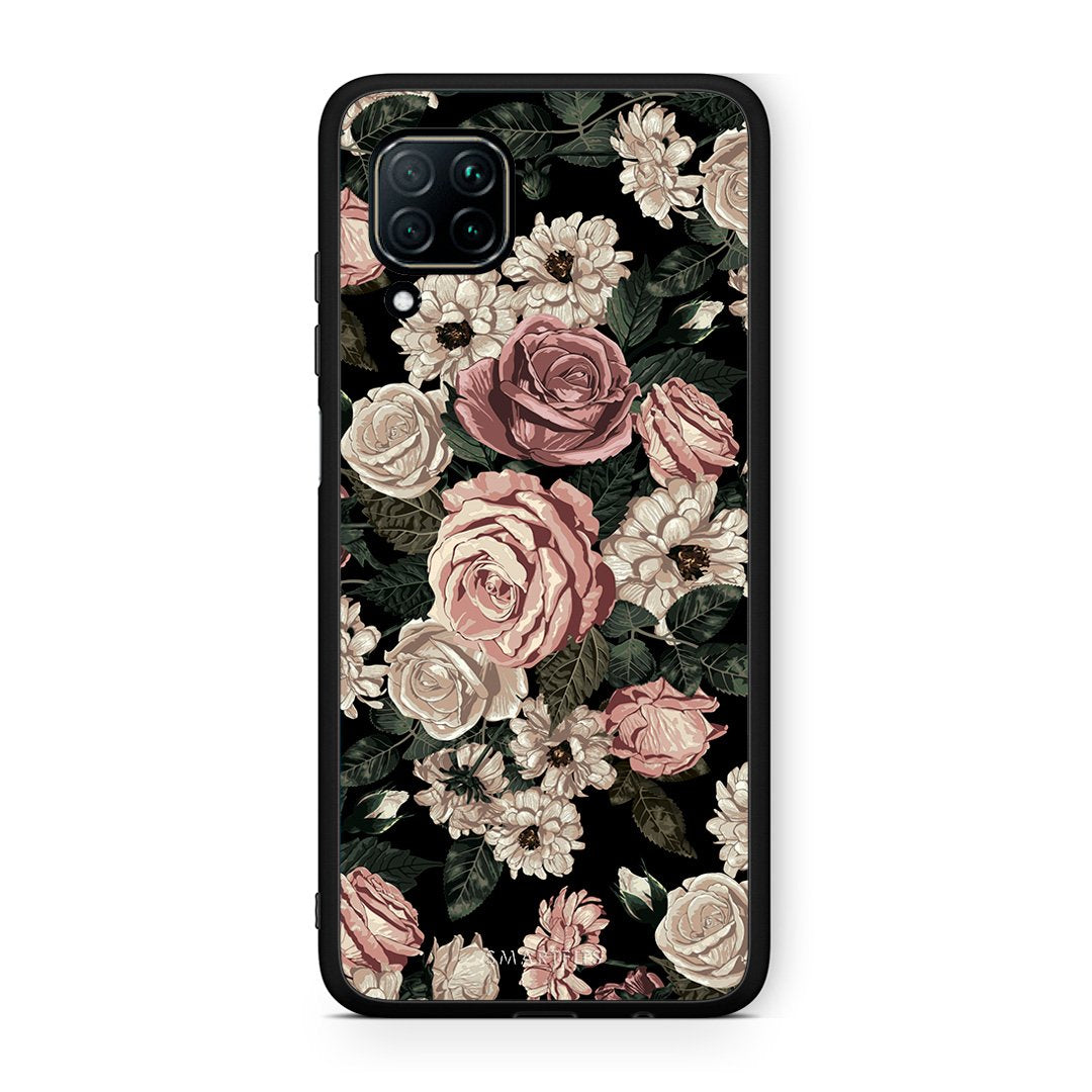 4 - Huawei P40 Lite Wild Roses Flower case, cover, bumper