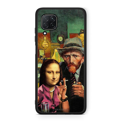 Huawei P40 Lite Funny Art θήκη από τη Smartfits με σχέδιο στο πίσω μέρος και μαύρο περίβλημα | Smartphone case with colorful back and black bezels by Smartfits
