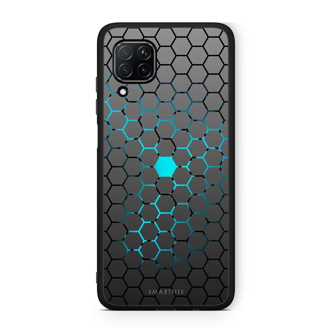 40 - Huawei P40 Lite  Hexagonal Geometric case, cover, bumper