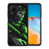 Thumbnail for Θήκη Αγίου Βαλεντίνου Huawei P40 Lite Green Soldier από τη Smartfits με σχέδιο στο πίσω μέρος και μαύρο περίβλημα | Huawei P40 Lite Green Soldier case with colorful back and black bezels