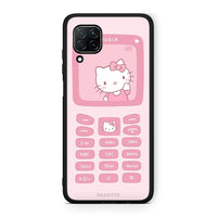 Thumbnail for Huawei P40 Lite Hello Kitten Θήκη Αγίου Βαλεντίνου από τη Smartfits με σχέδιο στο πίσω μέρος και μαύρο περίβλημα | Smartphone case with colorful back and black bezels by Smartfits