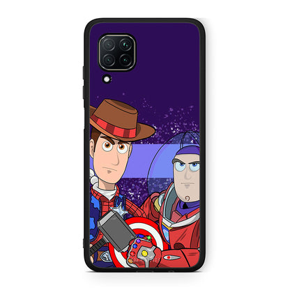 Huawei P40 Lite Infinity Story θήκη από τη Smartfits με σχέδιο στο πίσω μέρος και μαύρο περίβλημα | Smartphone case with colorful back and black bezels by Smartfits