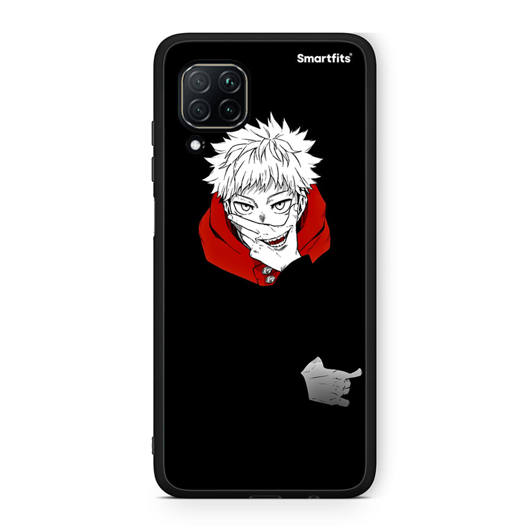 Huawei P40 Lite Itadori Anime θήκη από τη Smartfits με σχέδιο στο πίσω μέρος και μαύρο περίβλημα | Smartphone case with colorful back and black bezels by Smartfits