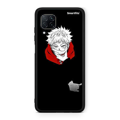 Huawei P40 Lite Itadori Anime θήκη από τη Smartfits με σχέδιο στο πίσω μέρος και μαύρο περίβλημα | Smartphone case with colorful back and black bezels by Smartfits