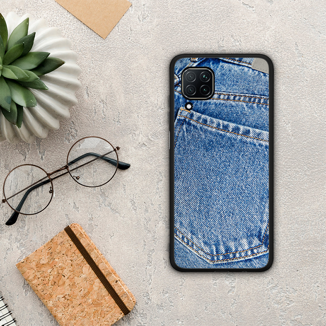 Jeans Pocket - Huawei P40 Lite θήκη