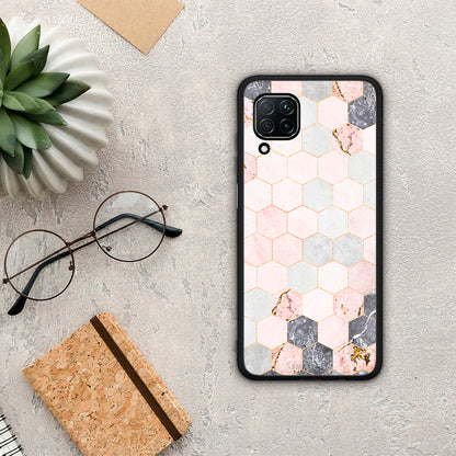 Marble Hexagon Pink - Huawei P40 Lite θήκη