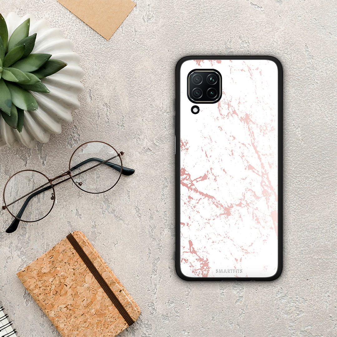 Marble Pink Splash - Huawei P40 Lite θήκη