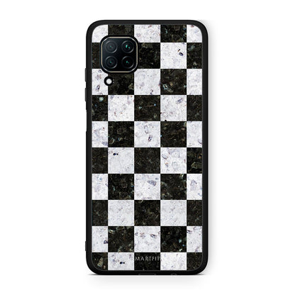 4 - Huawei P40 Lite Square Geometric Marble case, cover, bumper