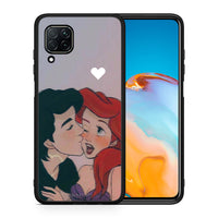 Thumbnail for Θήκη Αγίου Βαλεντίνου Huawei P40 Lite Mermaid Love από τη Smartfits με σχέδιο στο πίσω μέρος και μαύρο περίβλημα | Huawei P40 Lite Mermaid Love case with colorful back and black bezels