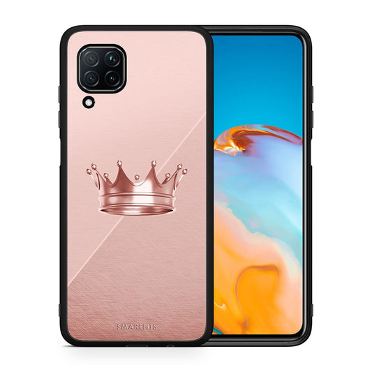 Θήκη Huawei P40 Lite Crown Minimal από τη Smartfits με σχέδιο στο πίσω μέρος και μαύρο περίβλημα | Huawei P40 Lite Crown Minimal case with colorful back and black bezels