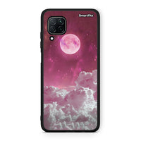 Thumbnail for Huawei P40 Lite Pink Moon Θήκη από τη Smartfits με σχέδιο στο πίσω μέρος και μαύρο περίβλημα | Smartphone case with colorful back and black bezels by Smartfits