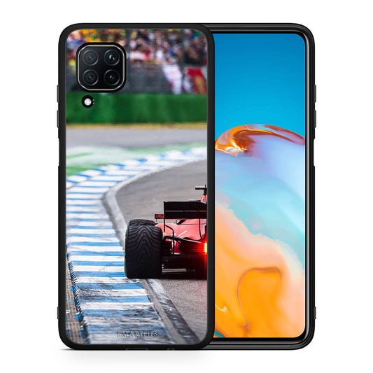 Θήκη Huawei P40 Lite Racing Vibes από τη Smartfits με σχέδιο στο πίσω μέρος και μαύρο περίβλημα | Huawei P40 Lite Racing Vibes case with colorful back and black bezels