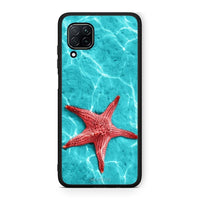 Thumbnail for Huawei P40 Lite Red Starfish Θήκη από τη Smartfits με σχέδιο στο πίσω μέρος και μαύρο περίβλημα | Smartphone case with colorful back and black bezels by Smartfits
