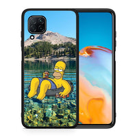Thumbnail for Θήκη Huawei P40 Lite Summer Happiness από τη Smartfits με σχέδιο στο πίσω μέρος και μαύρο περίβλημα | Huawei P40 Lite Summer Happiness case with colorful back and black bezels