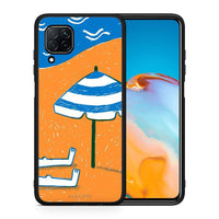 Thumbnail for Θήκη Huawei P40 Lite Summering από τη Smartfits με σχέδιο στο πίσω μέρος και μαύρο περίβλημα | Huawei P40 Lite Summering case with colorful back and black bezels