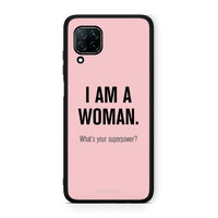 Thumbnail for Huawei P40 Lite Superpower Woman θήκη από τη Smartfits με σχέδιο στο πίσω μέρος και μαύρο περίβλημα | Smartphone case with colorful back and black bezels by Smartfits