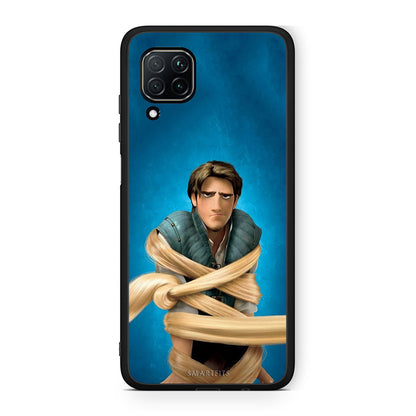 Huawei P40 Lite Tangled 1 Θήκη Αγίου Βαλεντίνου από τη Smartfits με σχέδιο στο πίσω μέρος και μαύρο περίβλημα | Smartphone case with colorful back and black bezels by Smartfits