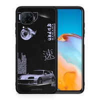 Thumbnail for Θήκη Αγίου Βαλεντίνου Huawei P40 Lite Tokyo Drift από τη Smartfits με σχέδιο στο πίσω μέρος και μαύρο περίβλημα | Huawei P40 Lite Tokyo Drift case with colorful back and black bezels
