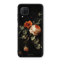 Thumbnail for Huawei P40 Lite Vintage Roses θήκη από τη Smartfits με σχέδιο στο πίσω μέρος και μαύρο περίβλημα | Smartphone case with colorful back and black bezels by Smartfits