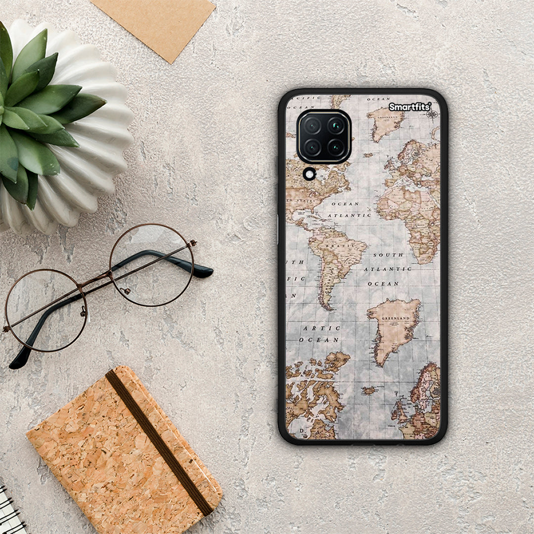 World Map - Huawei P40 Lite θήκη