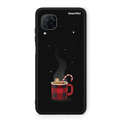 Huawei P40 Lite Xmas Bathing θήκη από τη Smartfits με σχέδιο στο πίσω μέρος και μαύρο περίβλημα | Smartphone case with colorful back and black bezels by Smartfits